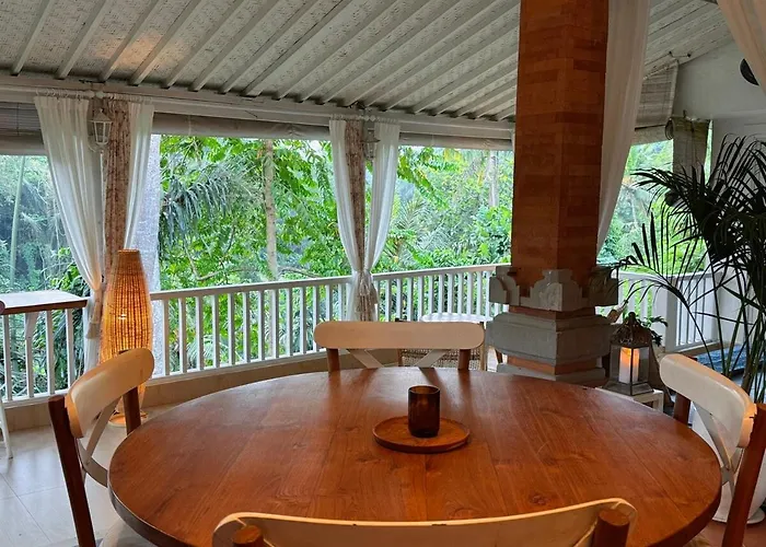 Hébergement de vacances White Nest With Jungle View Ubud